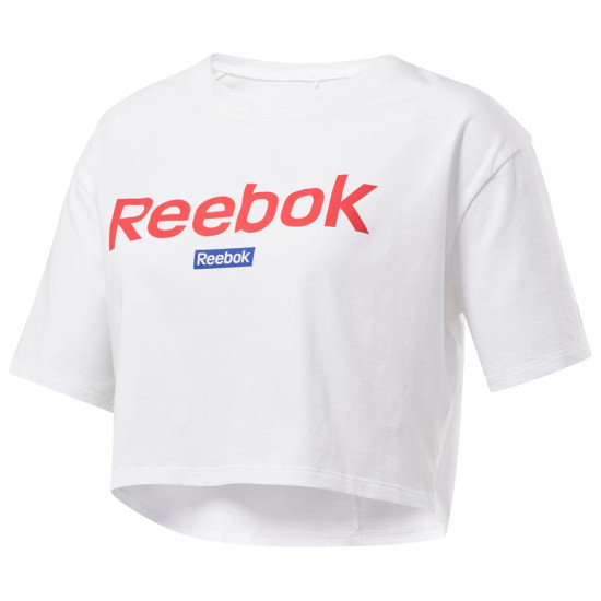 Reebok Γυναικεία κοντομάνικη μπλούζα crop